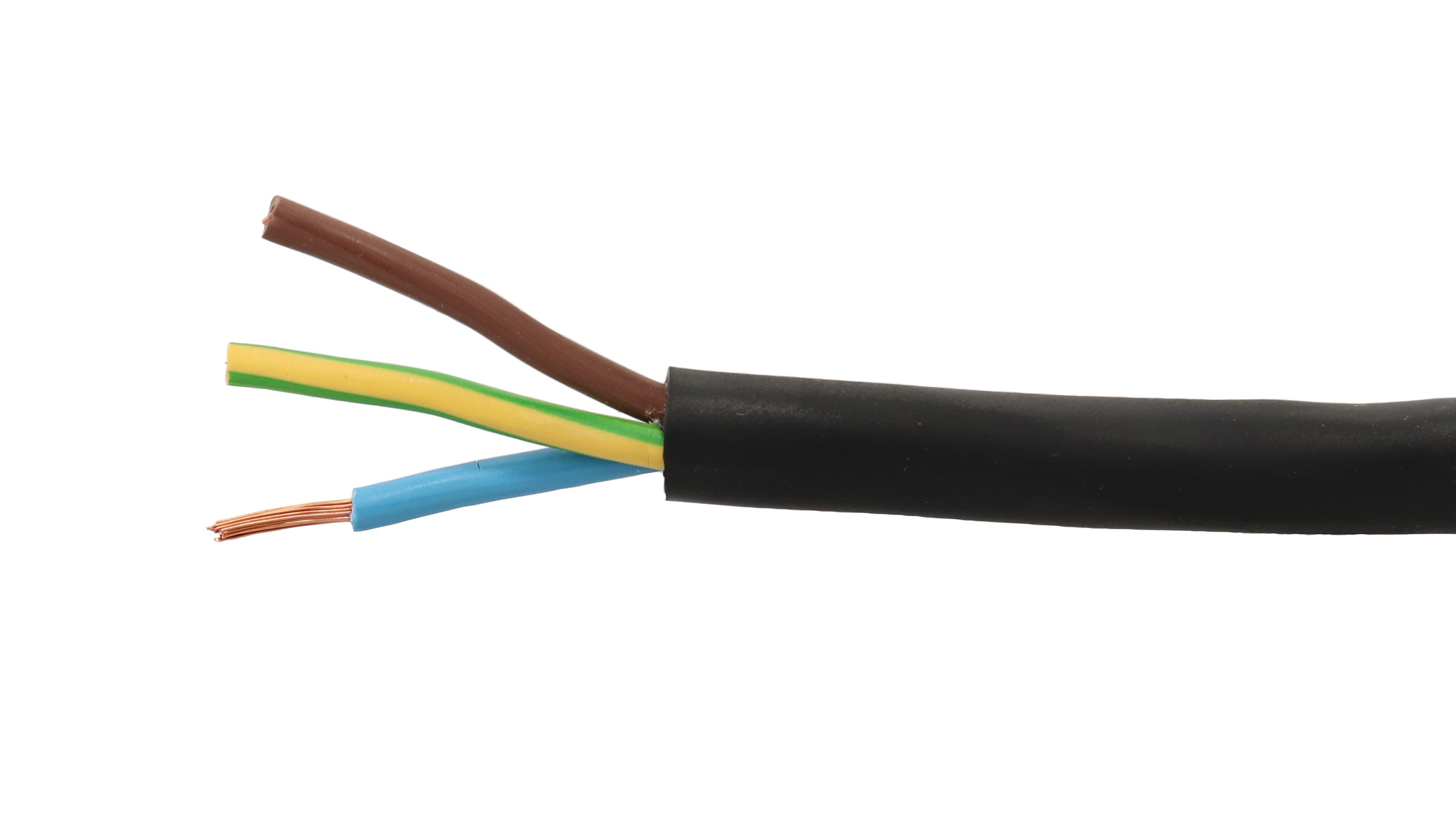 Erard - Câble d'alimentation HO7 RNF - 3 x 2.5 mm² - 100m