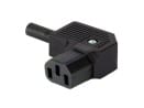Erard - Connecteur IEC C13 coudé Femelle - 10A