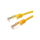 Erard - Cordon RJ45 M/M - Cat. 6 - F/UTP - 250MHz - jaune - 15m