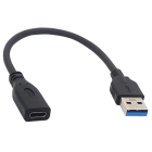 Erard - Adaptateur USB 3.2 gen 1 - A M / C F - noir - 0m20