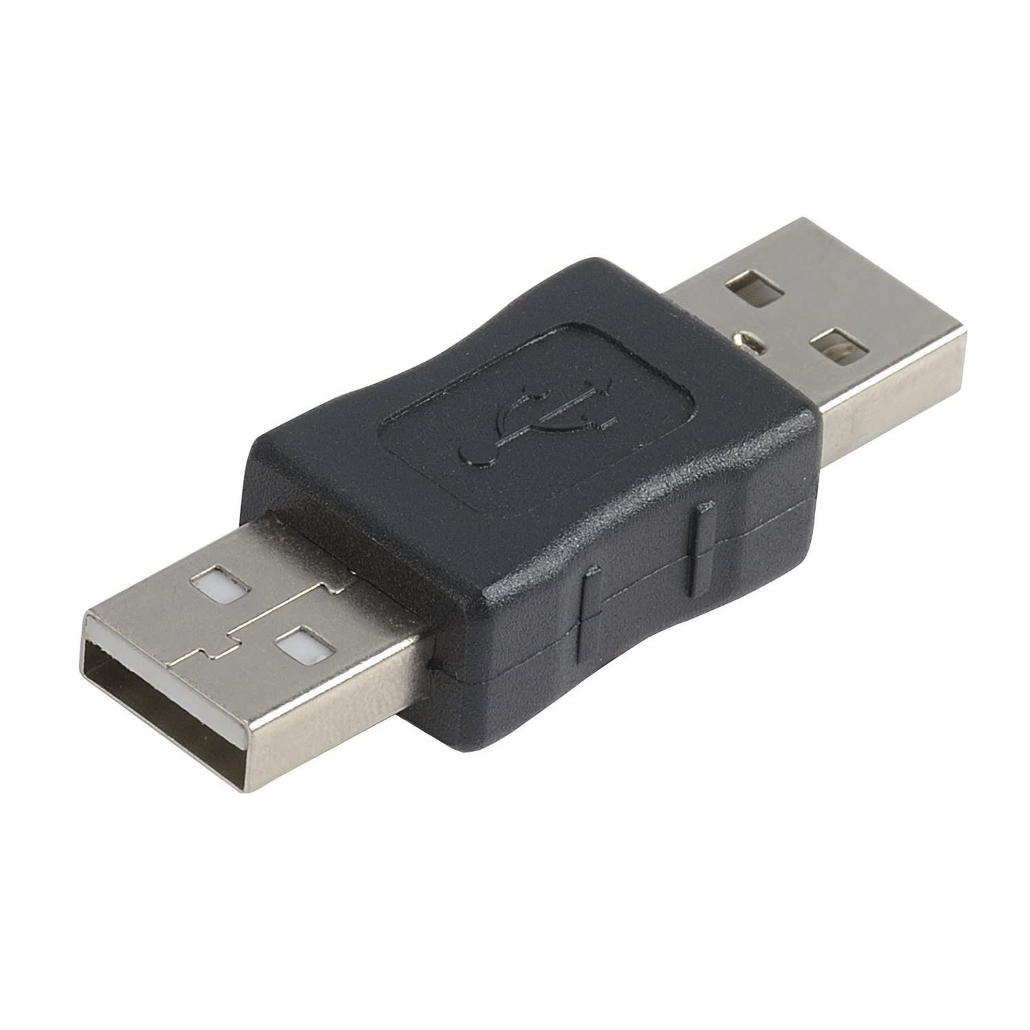 Erard - Adaptateur USB 2.0 - A Mâle / Mâle, couleur noire