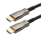 Erard - Cordon armé AOC HDMI 2.0b A M/M - fibre optique - UHD 4K/60ips - OR - 50m