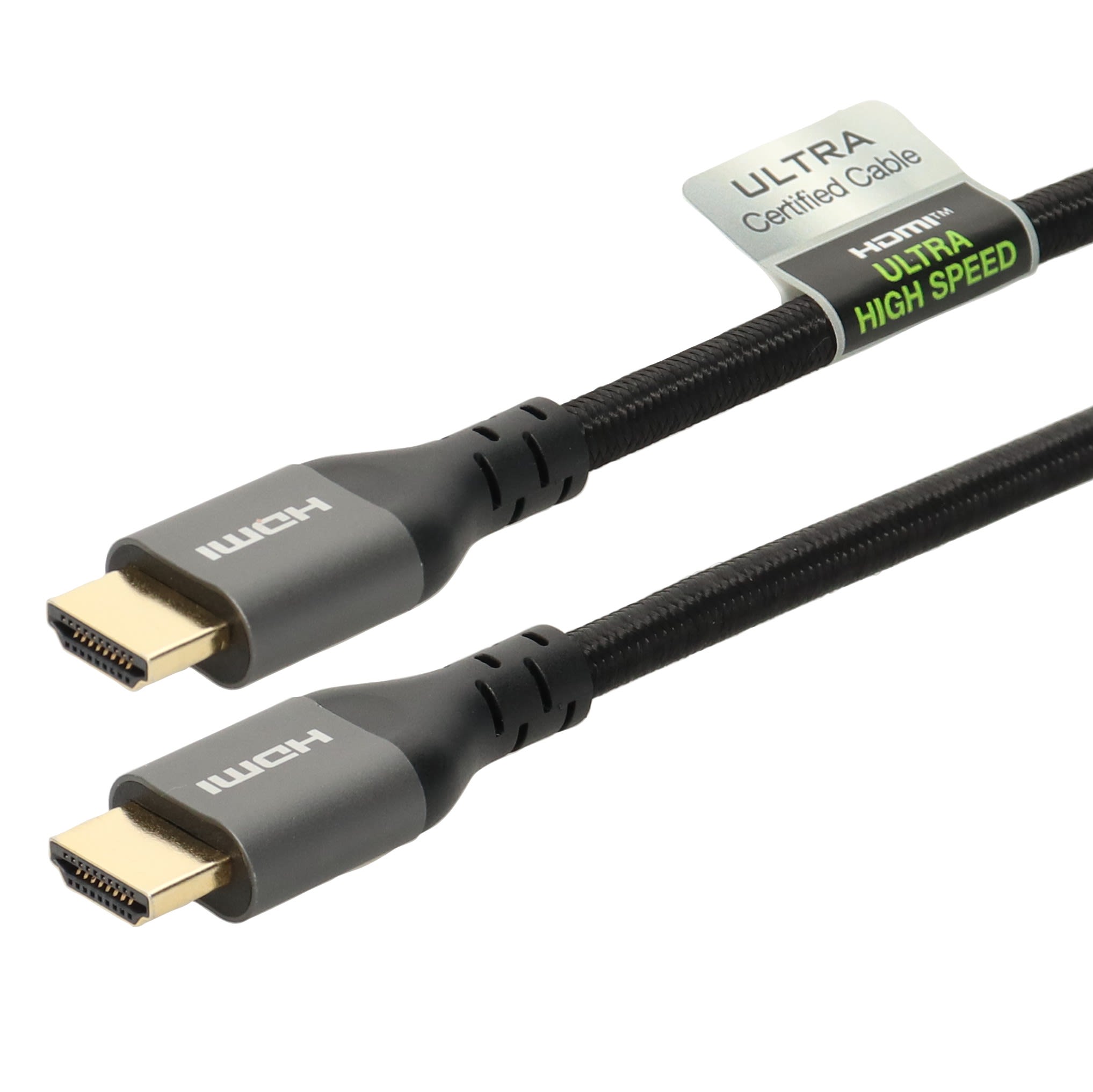 Erard - Cordon HDMI 2.1b A M/M - certification ULTRA HIGH SPEED - 8K/60ips - OR - 2m