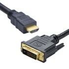 Erard - Cordon HDMI A - 5m M / DVI-D M - Full HD 1080p - bidirectionnel - OR
