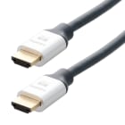 Erard - Cordon HDMI PREMIUM A M/M - 4K - or - prises métal - ultra flexible - 7.5m