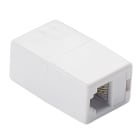 Erard - Adaptateur RJ45 Femelle / RJ45 Femelle, blanc