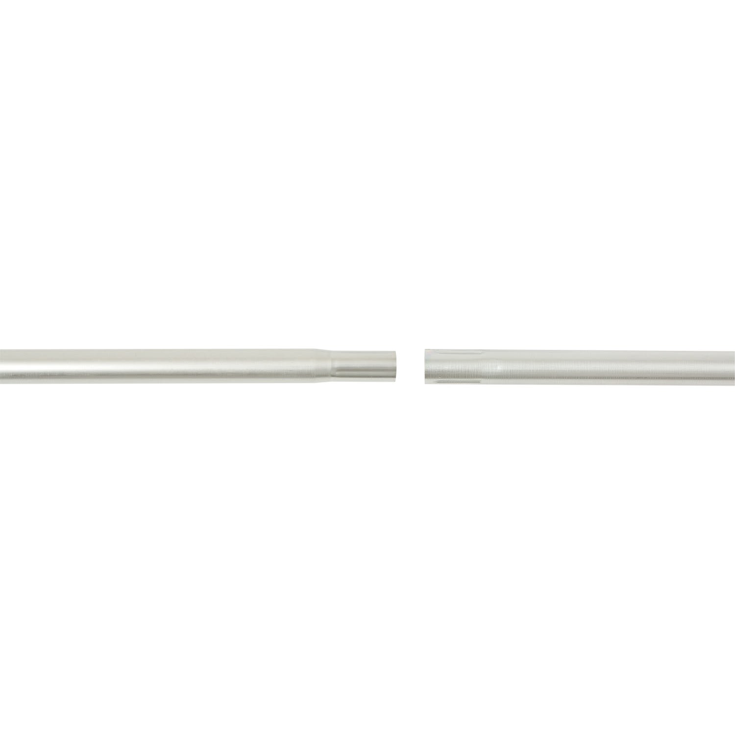 Erard - Tronçon acier emboîtable de 1,50 mètre Ø 35 mm x 1,2 mm. Zinc bleu