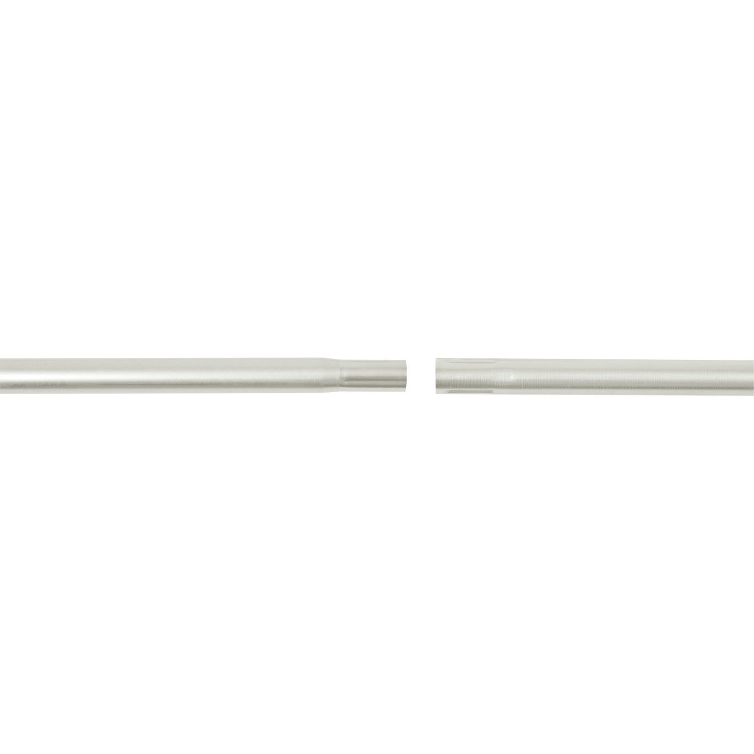 Erard - Tronçon acier emboîtable de 2 mètres Ø 50 mm x 1,5 mm. Galvanisé