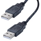 Erard - Cordon USB 2.0 A mâle / USB 2.0 mâle - noir - 3m
