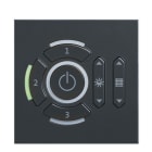 Thorn - Boîtier de commande carré, anthracite - LITECOM - ED-CCB 01/02/03 a+e