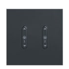 Thorn - Bouton à bascule double, écl. anthracite - LM-RCB2 b+c