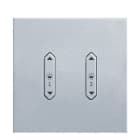 Thorn - Bouton à bascule double, écl. argent - LM-RCS2 b+c