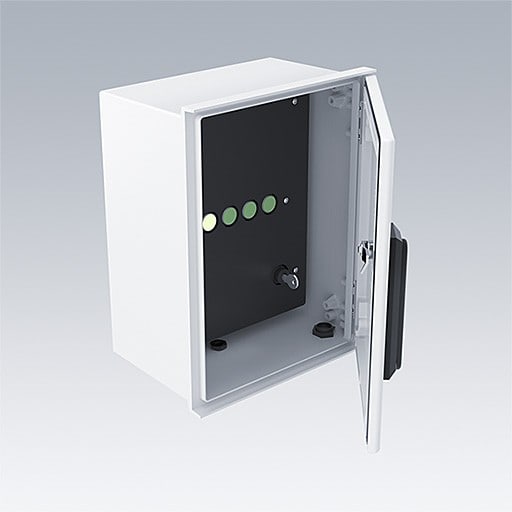 Thorn - Boîte murale avec 4 boutons-poussoirs - ZG 4PB SWITCHBOX