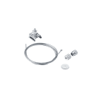 Thorn - Suspension à câble d"acier - RAILS - 3PH TRACK SUSPENSION SET 1x5000