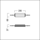 Thorn - Appareillage commutable - LINELIGHT - LINELIGHT DRIVER 1992A/175W EVG