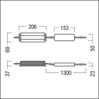 Thorn - Appareillage graduable - LINELIGHT - LINELIGHT DRIVER 1992A/BW/175W LDO