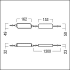 Thorn - Appareillage graduable - LINELIGHT - LINELIGHT DRIVER 1992A/BW/70W LDO