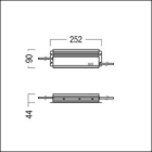 Thorn - Appareillage commutable - LINELIGHT - LINELIGHT DRIVER 1992A/320W EVG