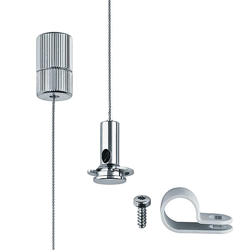 Thorn - Luminaire de sécurité à pictogramme - CROSSIGN 110/160 P MSC-CORD20 suspension