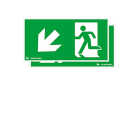 Thorn - Luminaire de sécurité à pictogramme - CROSSIGN 110 SP2-E002-DLR