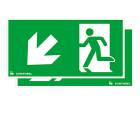 Thorn - Luminaire de sécurité à pictogramme - CROSSIGN 160 SP2-E001-DLR