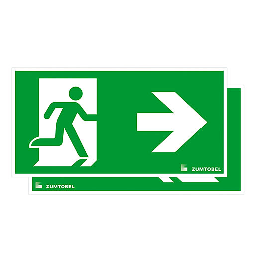 Thorn - Luminaire de sécurité à pictogramme - CROSSIGN 160 SP2-E002-LR