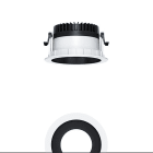 Thorn - Plafonnier encastré à LED - PANOS R R150 1k-9TW LDO H BK WH