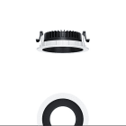 Thorn - Plafonnier encastré à LED - PANOS R R150 1k-940 SWI L BK WH