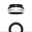 Thorn - Plafonnier encastré à LED - PANOS R R200 3k-9TW LDO H BK WH
