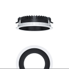 Thorn - Plafonnier encastré à LED - PANOS R R200 1k-940 SWI L BK WH