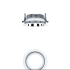 Thorn - Plafonnier encastré à LED - PANOS EVO R150L 9W LED840 LDO AL WH