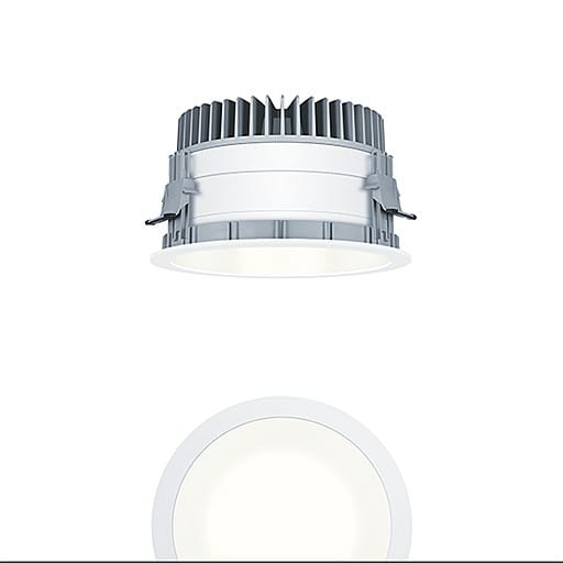 Thorn - Plafonnier encastré à LED - PANOS EVO R200H 15W LED830 SWI WH WH