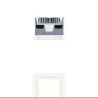 Thorn - Plafonnier encastré à LED - PANOS - P-INF Q140H LED1800-930 LDO WH WH