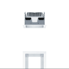 Thorn - Plafonnier encastré à LED - PANOS EVO Q140H 15W 840 SWI SM WH