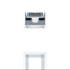 Thorn - Plafonnier encastré à LED - PANOS - P-INF Q140H LED1600-940 LDO SM WH