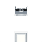 Thorn - Plafonnier à diodes encastré - P-INF Q140L 1800-927-65 LDO FAL WH