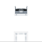 Thorn - Plafonnier encastré à LED - PANOS EVO Q140L 15W LED840 LDO AL WH