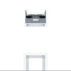 Thorn - Plafonnier encastré à LED - P-INF Q140L 1800-940 LDO SM WH