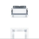 Thorn - Plafonnier encastré à LED - PANOS - P-INF Q190H LED1800-940 LDO AL WH