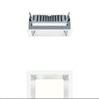 Thorn - Plafonnier encastré à LED - PANOS EVO Q190L 19W LED830 LDO AL WH