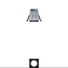 Thorn - Plafonnier encastré à LED - PANOS R Q68 1K-927 LDO VFL BK WH