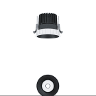 Thorn - Plafonnier encastré à LED - PANOS INF R100L 15W LED930 LDO SP-BK TL