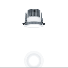 Thorn - Plafonnier encastré à LED - PANOS - P-INF R100L LED1000-930 LDO WH WH