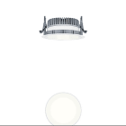 Thorn - Plafonnier encastré à LED - PANOS - P-INF R150L LED1800-930 LDO WH TL