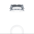 Thorn - Plafonnier encastré à LED - PANOS - P-INF R200L LED1800-940 LDO WH TL