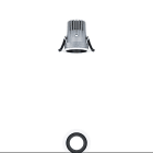 Thorn - Plafonnier encastré à LED - PANOS R R68 1K-927 LDO FL BK WH