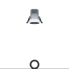 Thorn - Plafonnier encastré à LED - PANOS R R68 1K-930 LDO FL BK TL