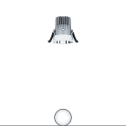 Thorn - Plafonnier encastré à LED - PANOS INF R68 10W LED930 LDO FL-AL TL