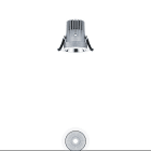 Thorn - Plafonnier encastré à LED - PANOS R R68 1K-930 SWI SP FAL WH