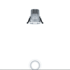 Thorn - Plafonnier encastré à LED - PANOS EVO R68 10W LED827 FL-SM WH